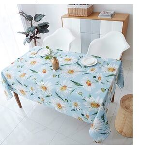 Beautiful Daisies Tablecloth 60x104 Rectangular